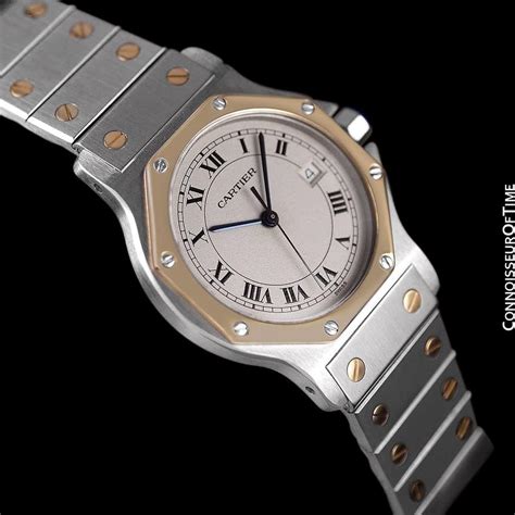 cartier santos octagon men's.